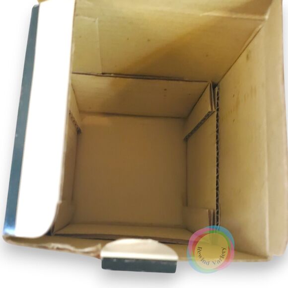 Vintage 1985 Himark Christmas Votive Hurricane Lamps Candle Holders Set of 2 BOX - Picture 14 of 16